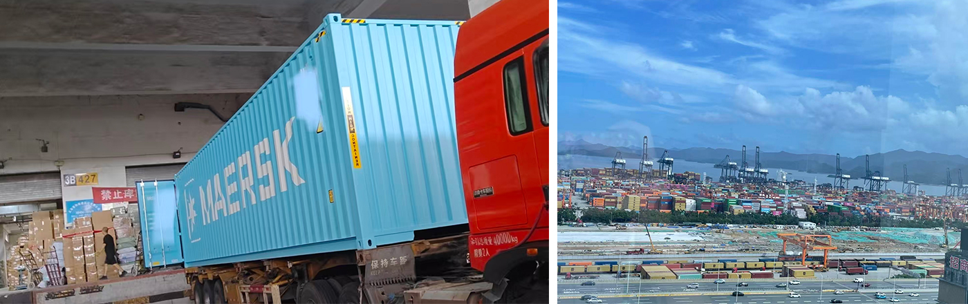Overcoming the peak freight demand: Haomin Logistics successfully ensured the smooth customs clearance and shipment of multiple batches of bulk goods including 3C products, hardware items, and automotive parts.