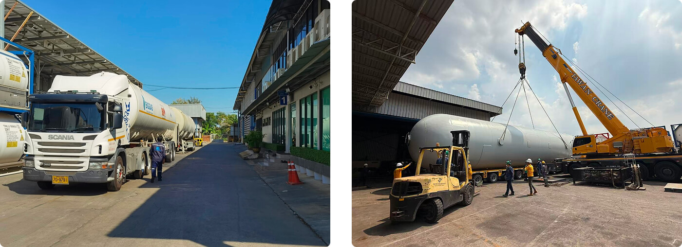 Thailand to Argentina Transoceanic LNG Tank Container Long-Distance Multimodal Transport Project